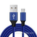 28awg 1/1.2/1.5m Braided Micro Cable Sync Data Cable